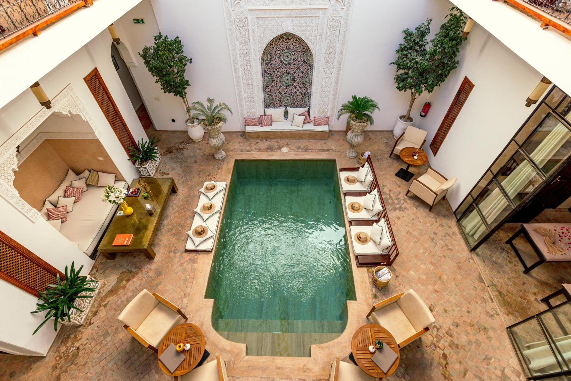 Riad Luciano Hotel And Spa Marrakesch Exterior foto