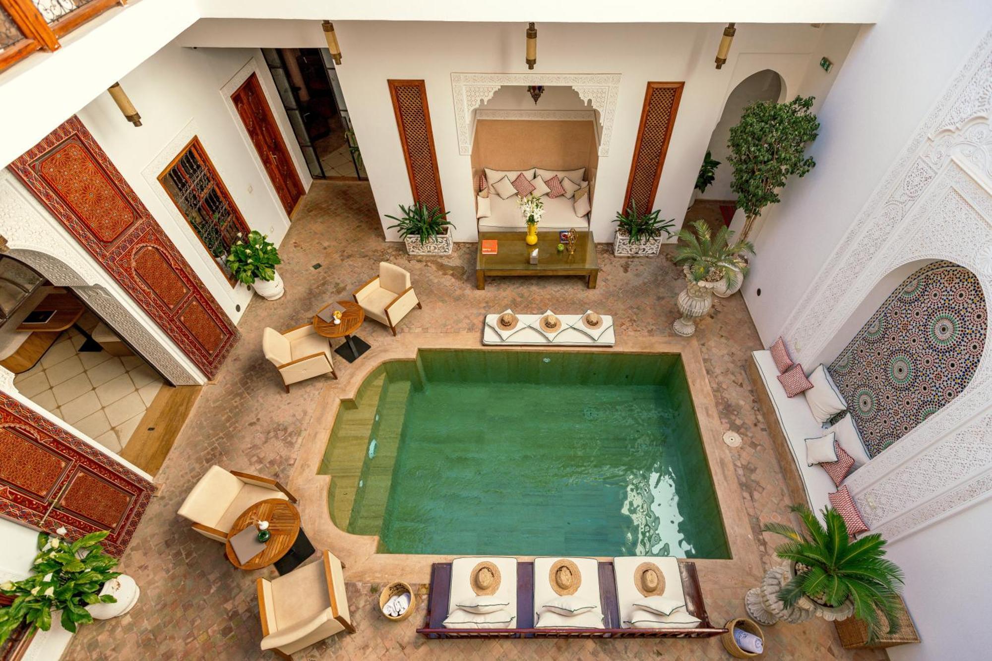 Riad Luciano Hotel And Spa Marrakesch Exterior foto