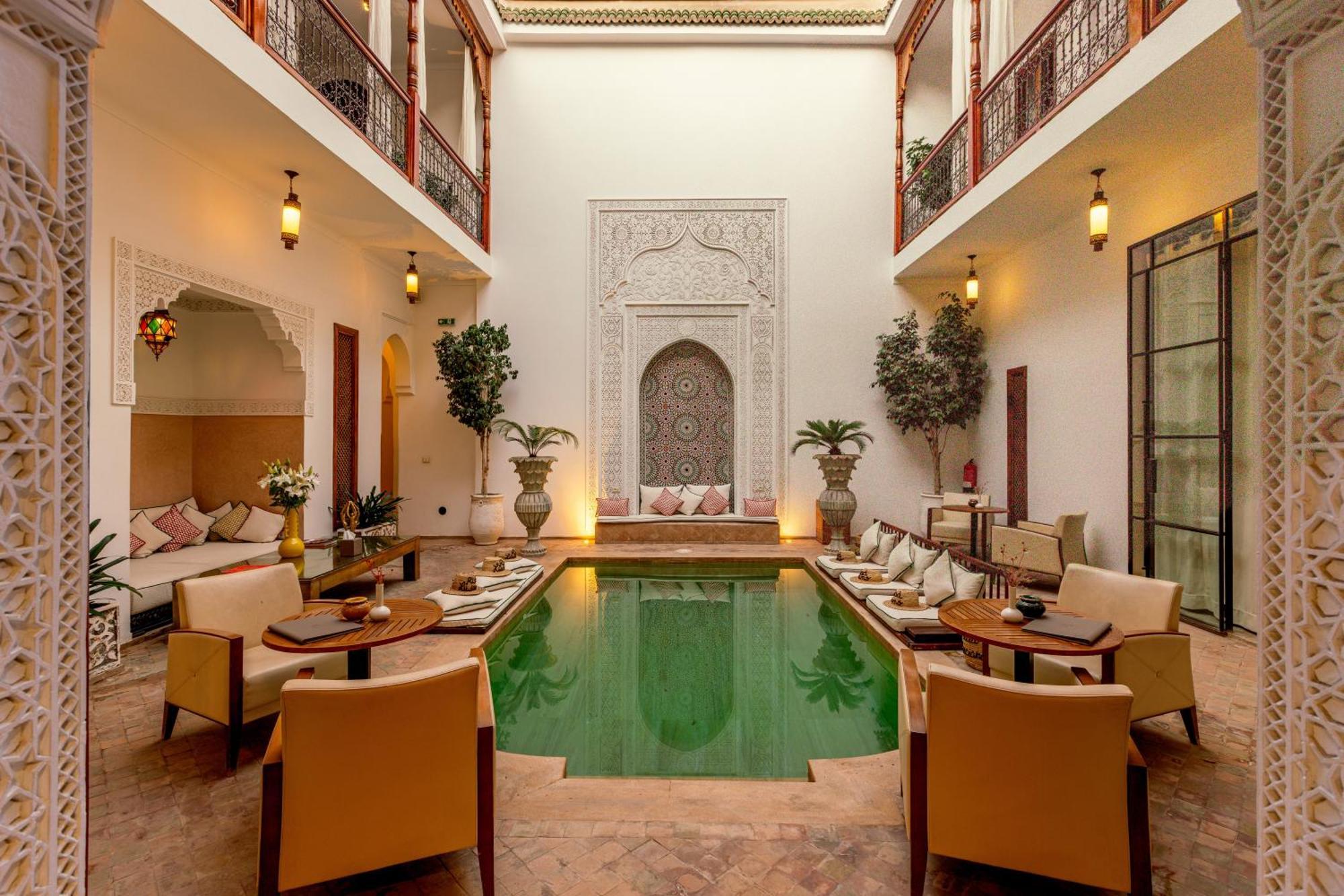 Riad Luciano Hotel And Spa Marrakesch Exterior foto