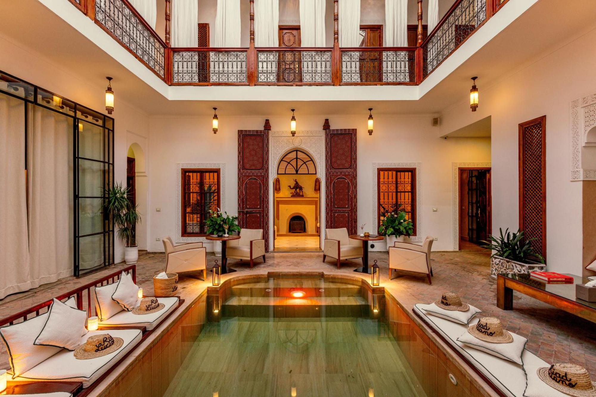 Riad Luciano Hotel And Spa Marrakesch Exterior foto